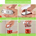 Charger l'image dans la galerie, Ouvre-Boîte &amp; Décapsuleur 2-en-1 – L'Outil Indispensable de Toutes les Cuisines !
