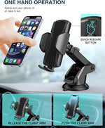 Charger l'image dans la galerie, Support Téléphone Voiture Universel à Ventouse 360° – Conduisez en Toute Sécurité
