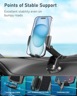 Charger l'image dans la galerie, Support Téléphone Voiture Universel à Ventouse 360° – Conduisez en Toute Sécurité
