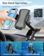 Charger l'image dans la galerie, Support Téléphone Voiture Universel à Ventouse 360° – Conduisez en Toute Sécurité
