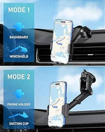 Charger l'image dans la galerie, Support Téléphone Voiture Universel à Ventouse 360° – Conduisez en Toute Sécurité
